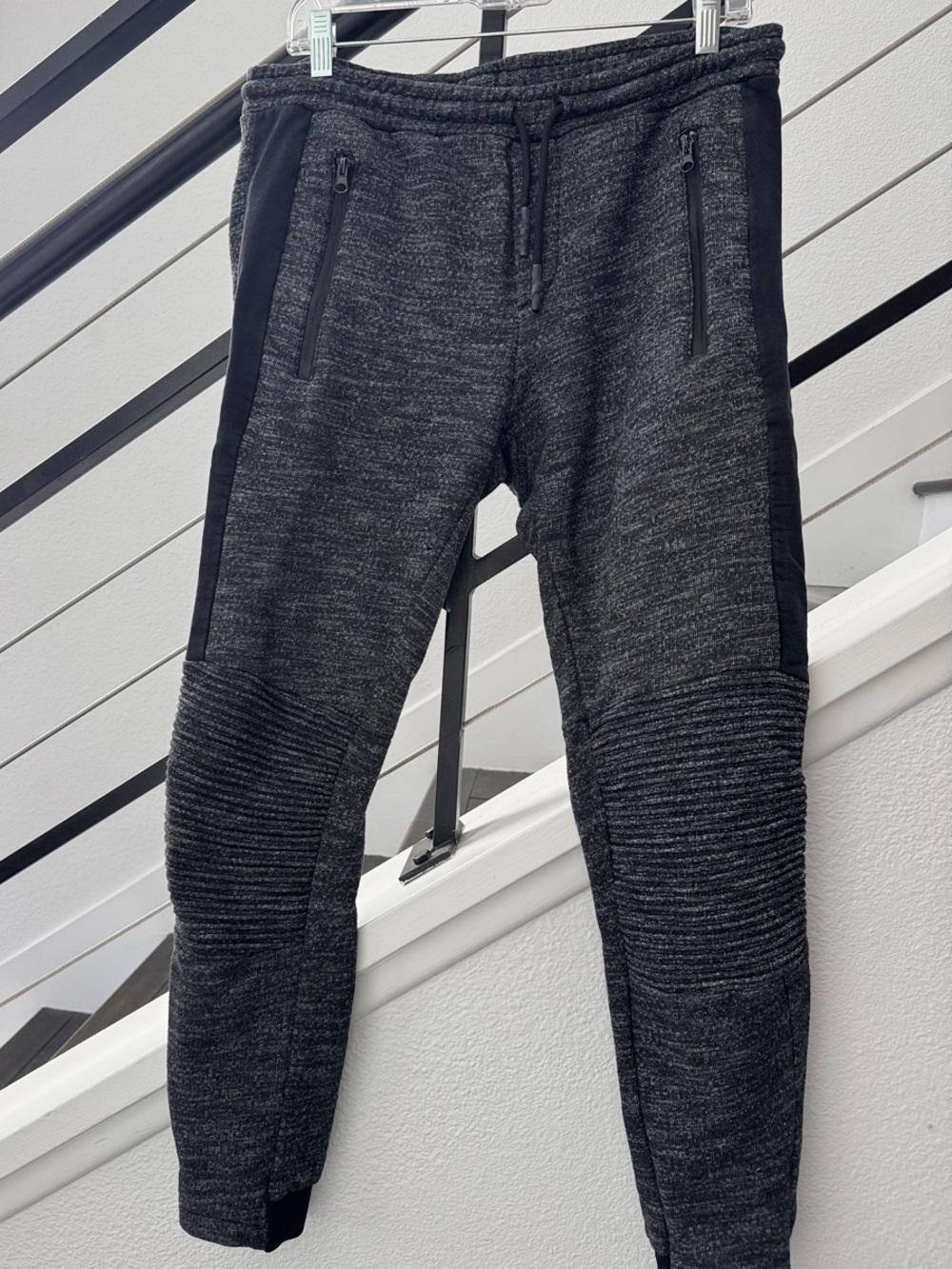 Men's Zara Black Heather Performance Jogger Pants